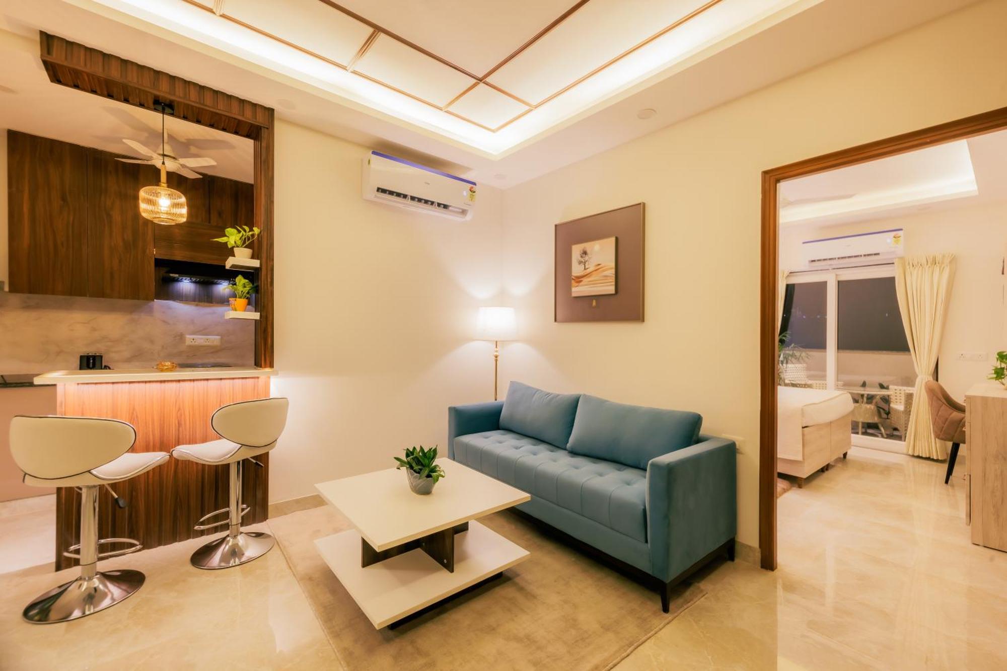 Kyomi Service Apartments 구르가온 외부 사진